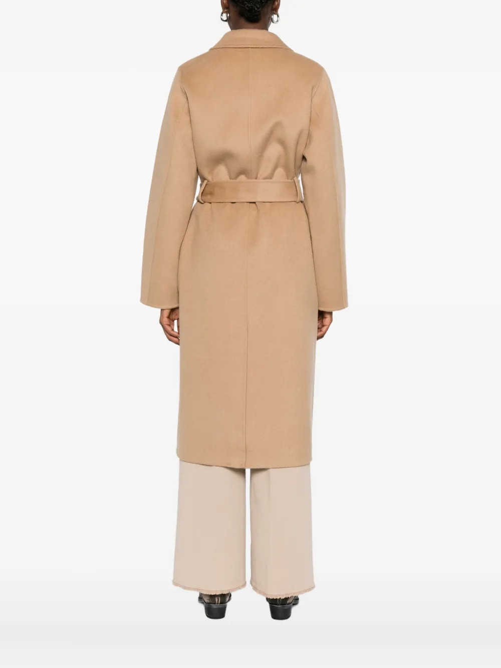 THE DYNAMIS STUDIO Jas met ceintuur Beige