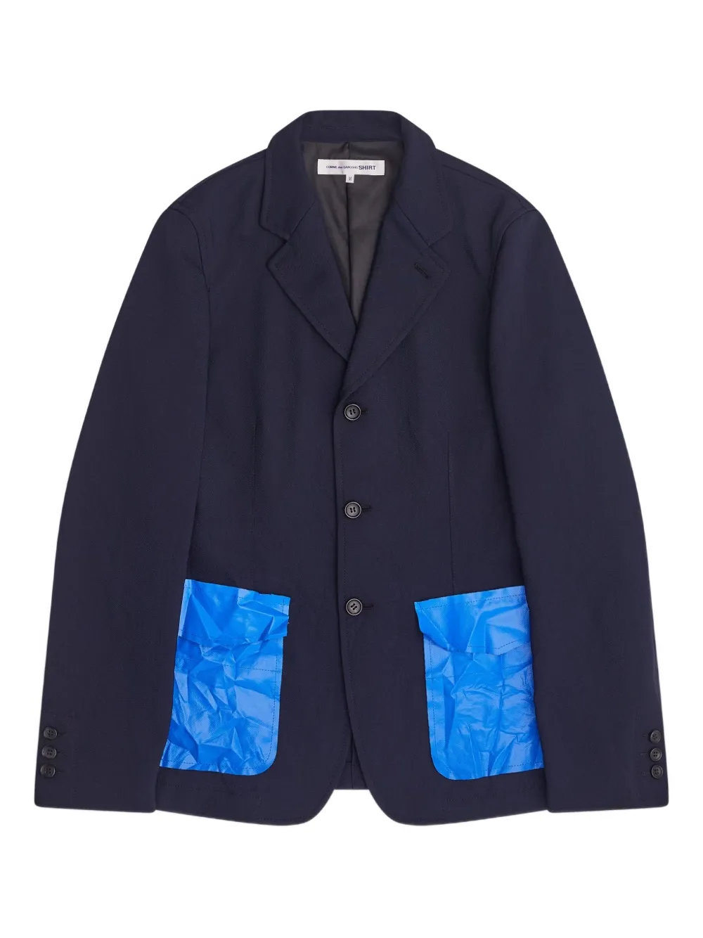 Comme Des Garçons Shirt Blazer com bolso | Azul | Image 1