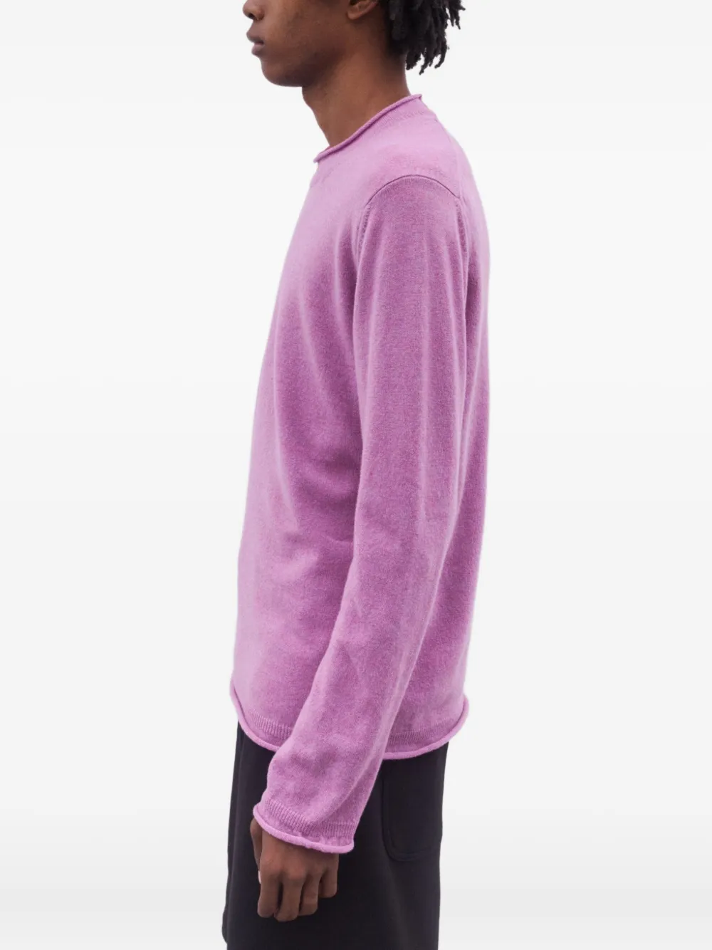 Comme Des Garçons Shirt Trui met ronde hals Paars