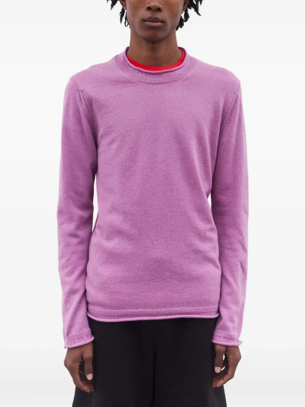 Comme Des Garçons Shirt Trui met ronde hals - Paars