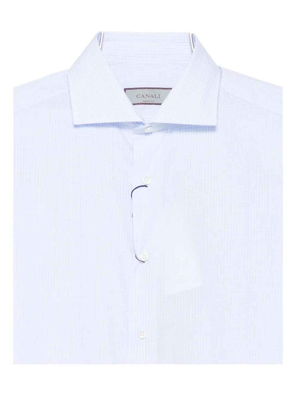 Canali Long-sleeve Shirt In Blue