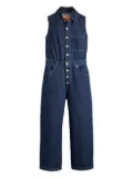 Levi's button-fastening sleeveless jumpsuit - Blue