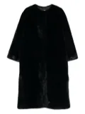VALENTINI 1972 crew-neck coat - Blue