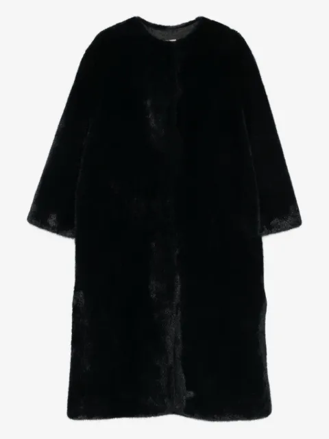 VALENTINI 1972 abrigo con cuello redondo