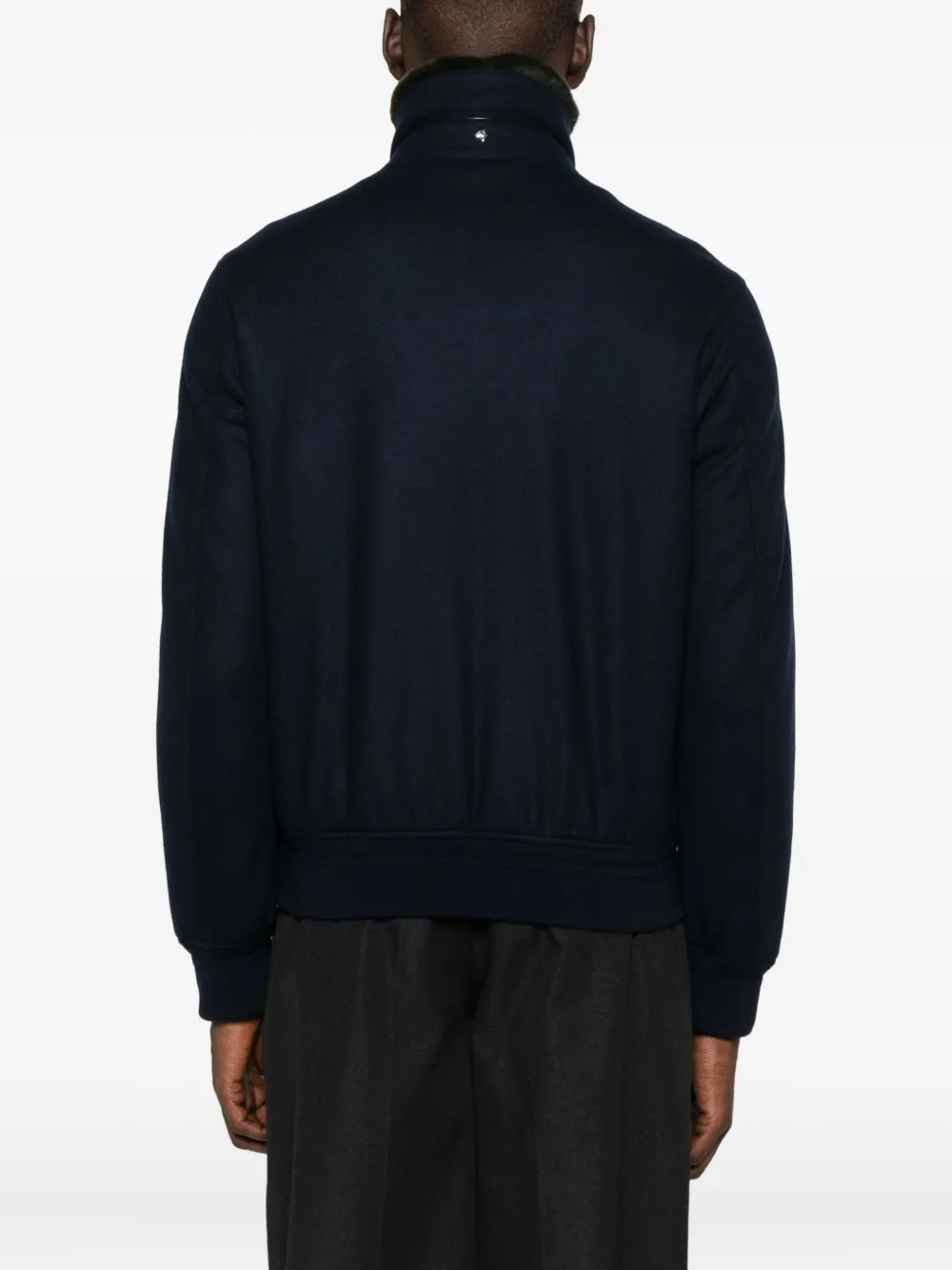 Montecore Jack met contrastkraag Blauw