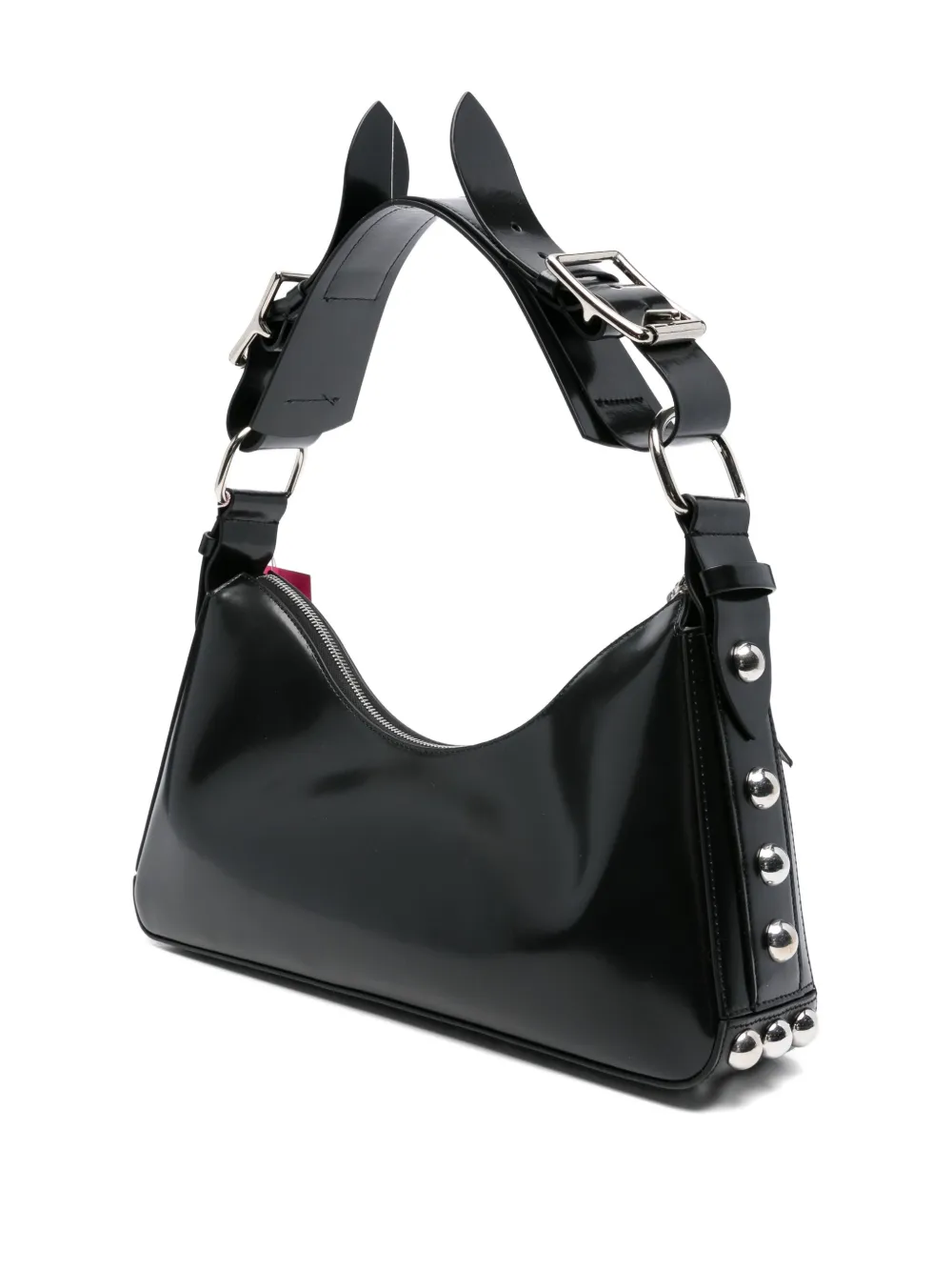 Chopova Lowena mini Sofia leather shoulder bag - Zwart