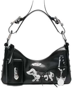 （専用）chopova lowena ショルダーバッグ ss24 Chopova Lowena: ブラック ミニ Pyramid バッグ | SSENSE 日本