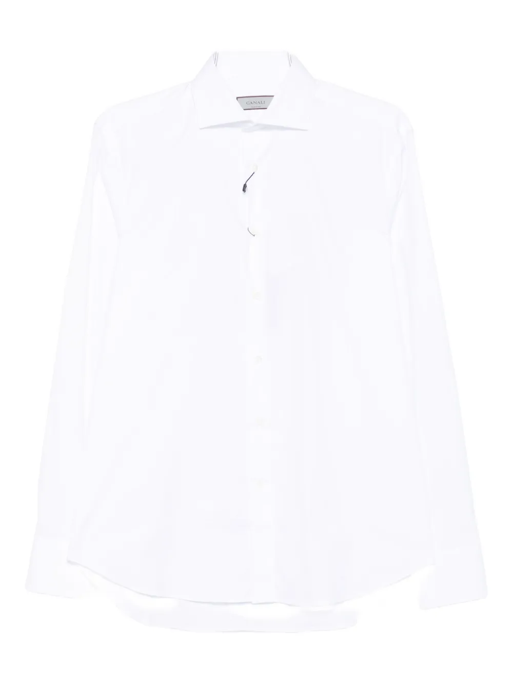 Canali Button-up Shirt In White