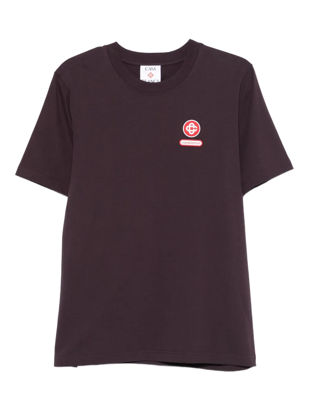 Casablanca logo T-shirt | Purple | Image 1