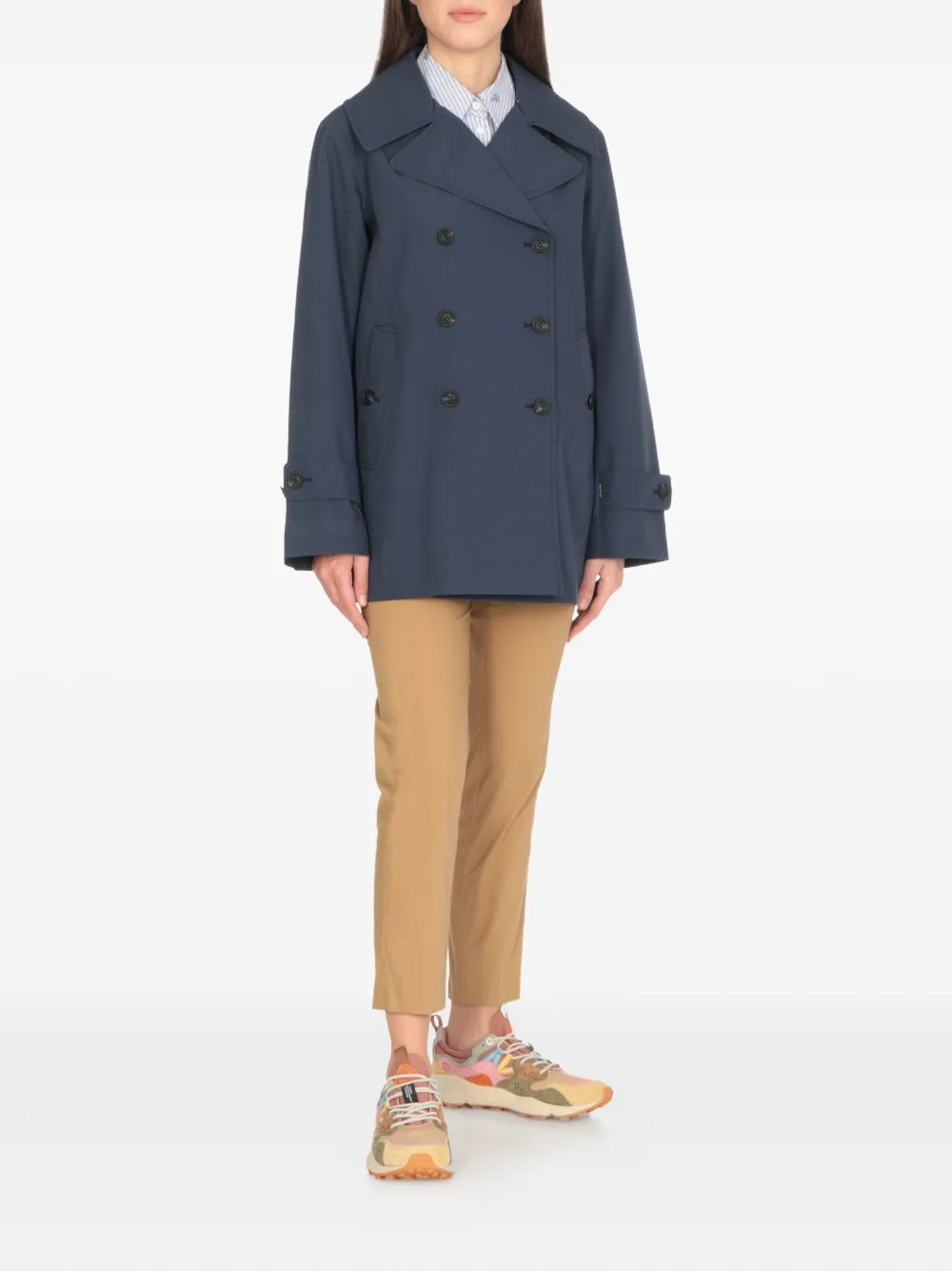 Flower Mountain Yamano 3 Panelled Sneakers In Multi