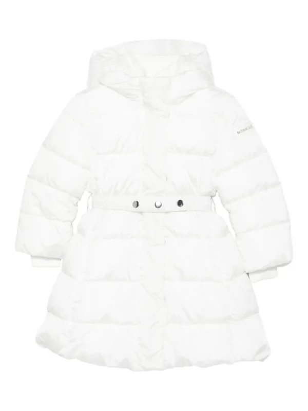 Monnalisa Quilted Belted Coat Neutrals FARFETCH IL