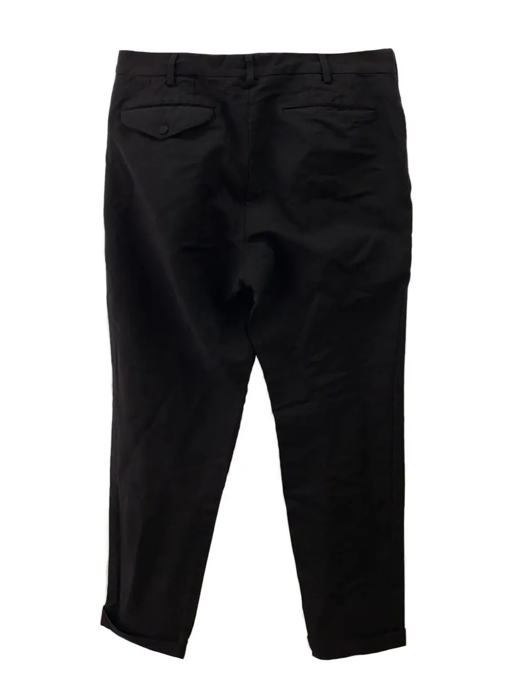 Comme des Garçons Homme Deux Broek met cuffs - Zwart
