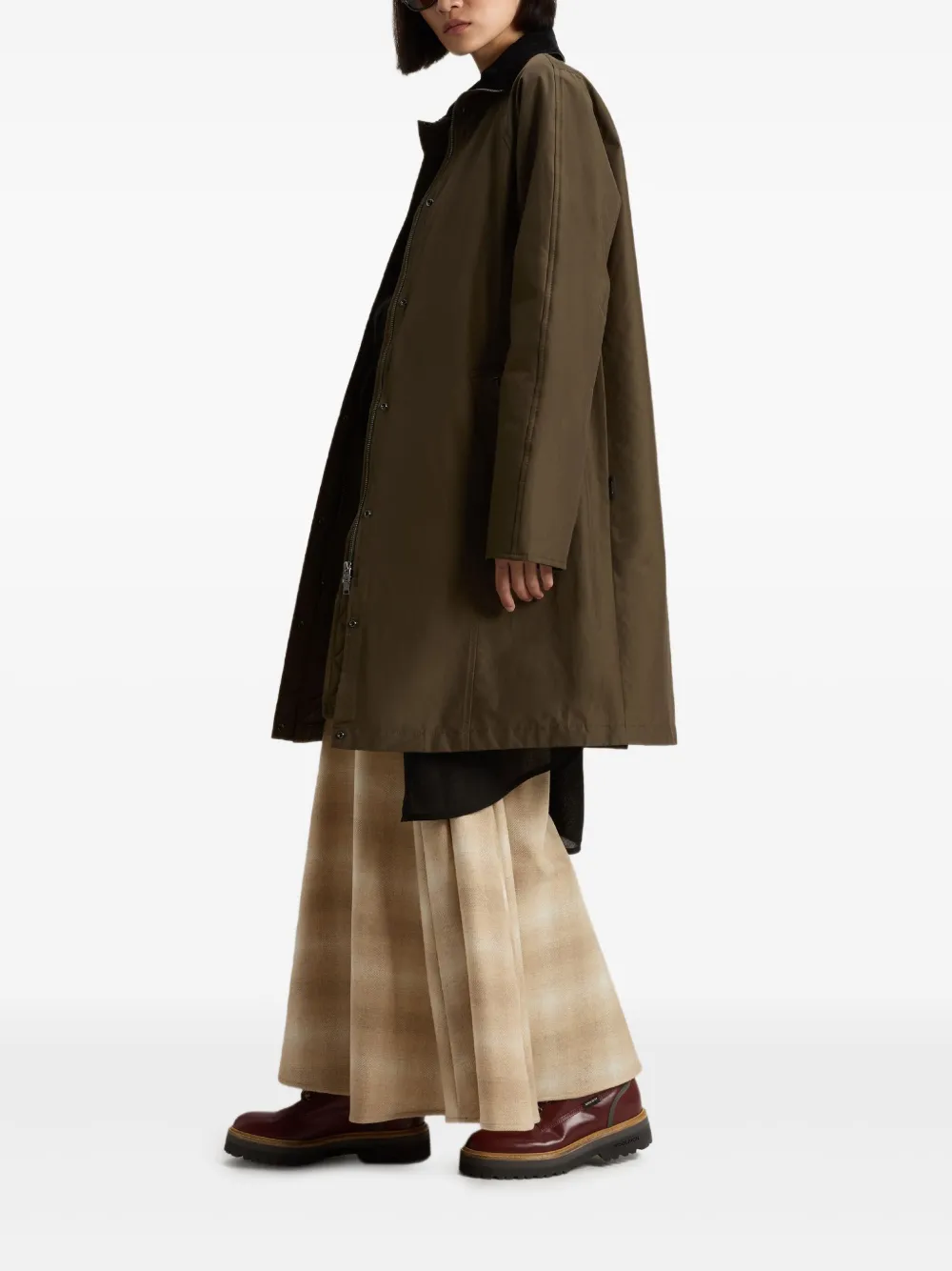 Woolrich abrigo con botones y cuello de pana | Abrigos con botones | Image 2