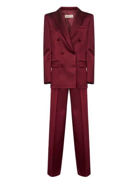Blanca Vita peak-lapel double-breasted suit