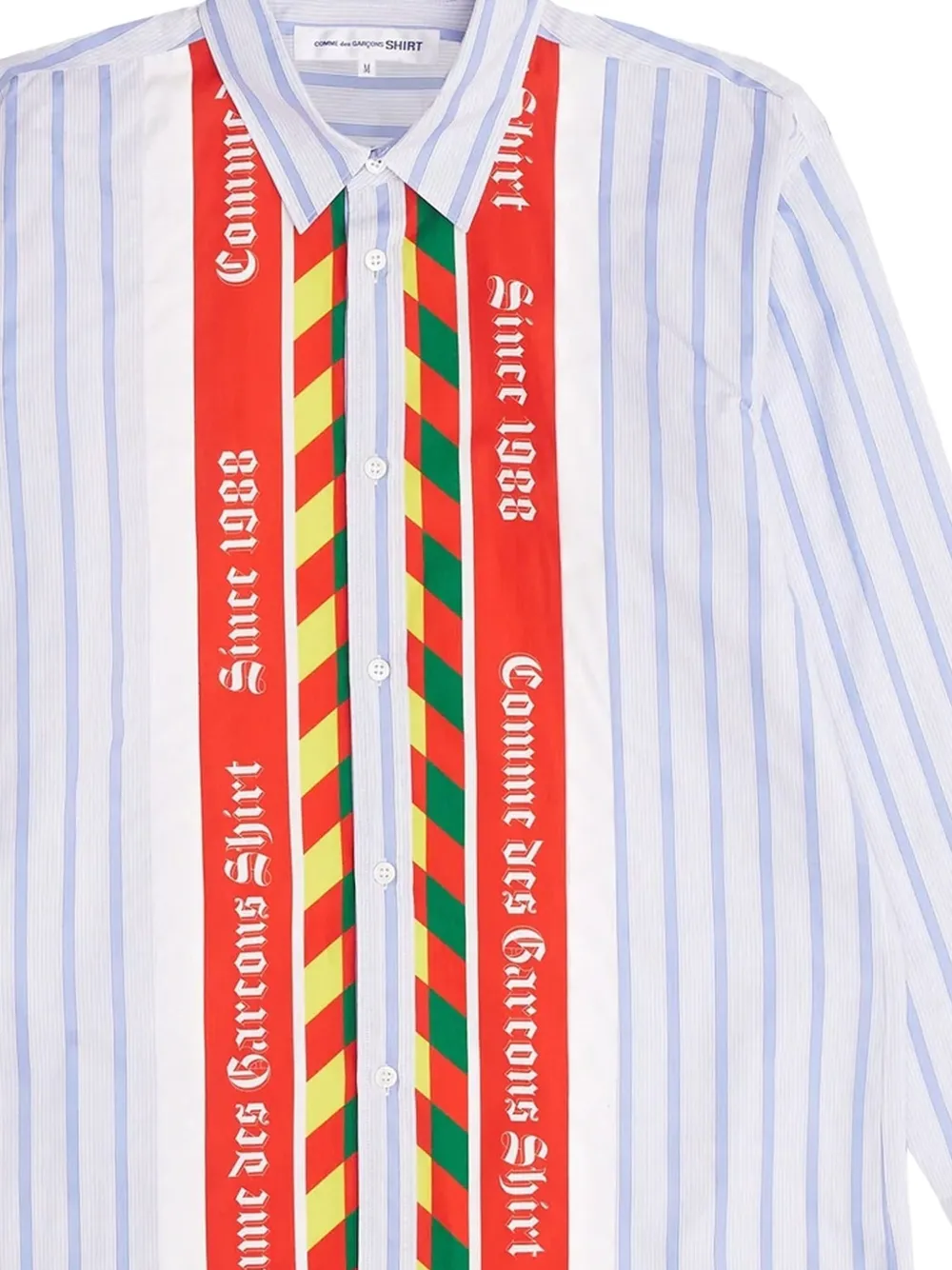 Comme Des Garçons Shirt Overhemd met logo - Wit