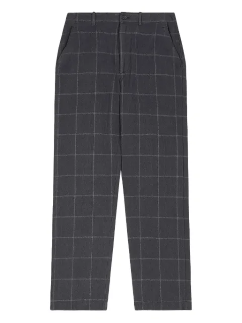 Comme Des Garçons Shirt checked trousers
