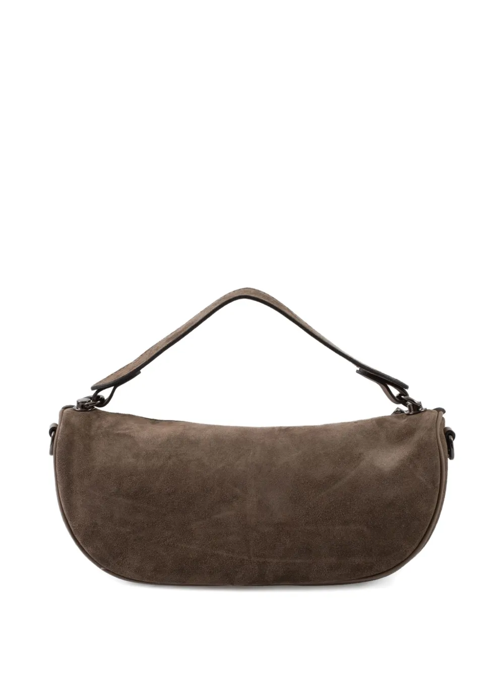 GIANNI CHIARINI Kleine suède shopper Bruin