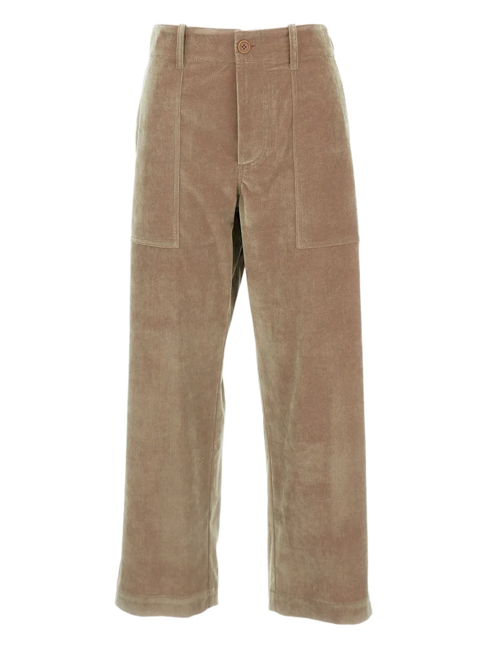 Jejia Camille broek met ribfluwelen zak Beige