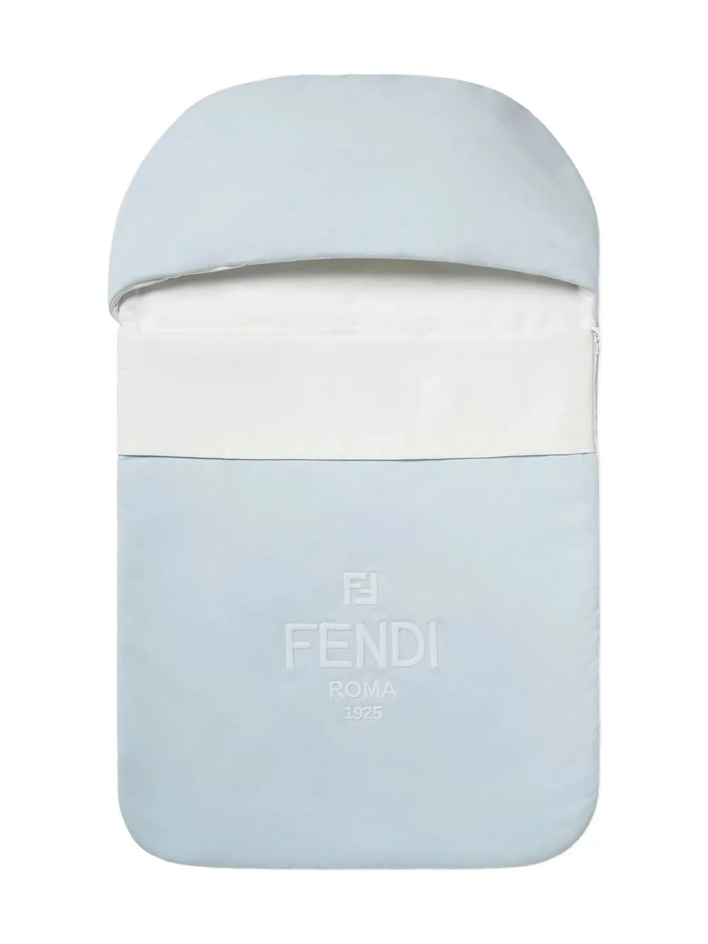 Fendi Kids Schlafsack mit Logo-Prägung | Blau | Image 1