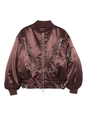 Chopova Lowena ジャケットM Chopova Lowena: Black Lunge Leather Jacket | SSENSE