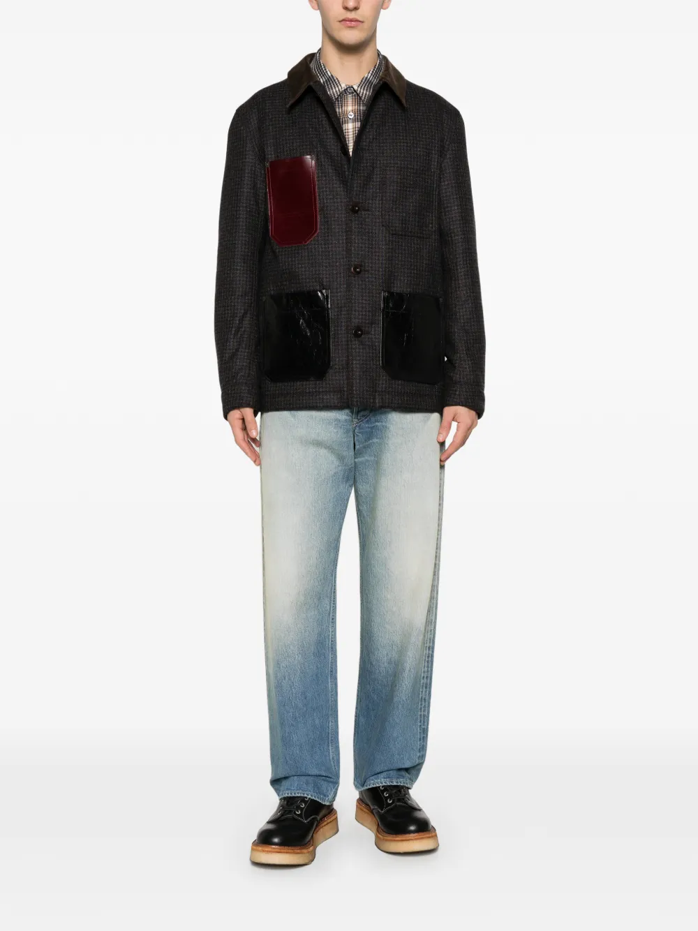 Junya Watanabe MAN chaqueta con cuello de pana | Chamarras bomber | Image 2
