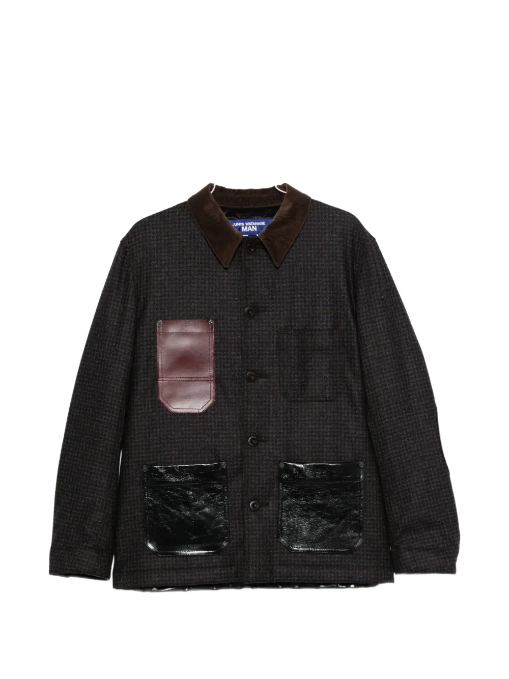 Junya Watanabe MAN WPJ034 1 - BROWN/NAVY X BLACK