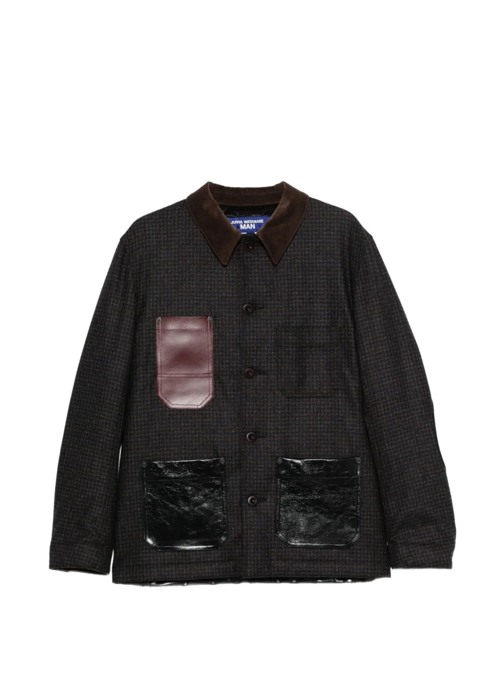 Junya Watanabe MAN WPJ034 1 - BROWN/NAVY X BLACK
