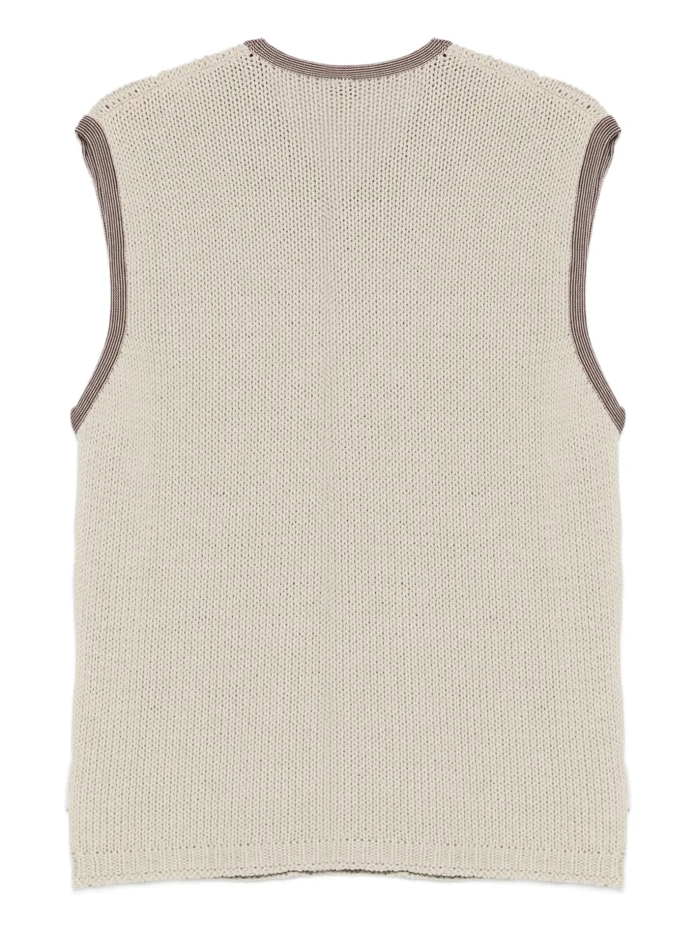 Gianfranco Ferré Pre-Owned 2000s diamond-pattern sleeveless vest | Image 2