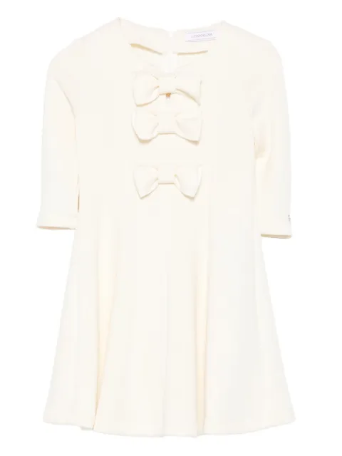 Monnalisa bow-detailing dress