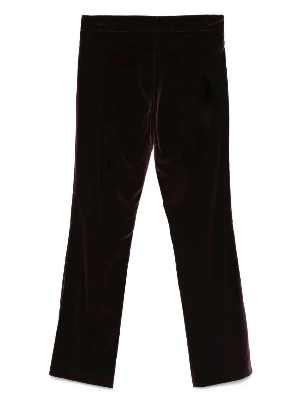 Prada Pre-Owned Fluwelen broek - Paars
