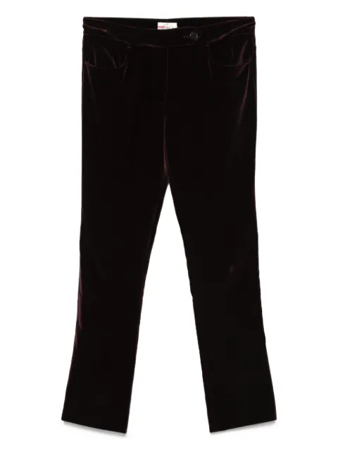 Prada Pre-Owned velvet trousers