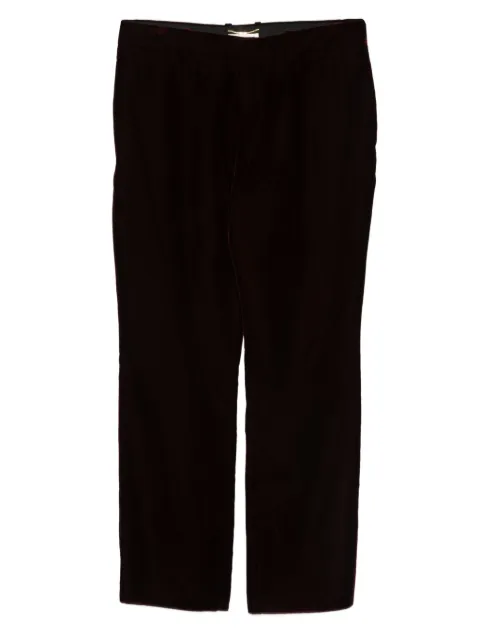 Saint Laurent Pre-Owned pantalones con bolsillos