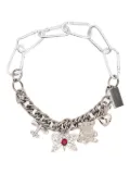 Chopova Lowena chain-link charm necklace - Silver