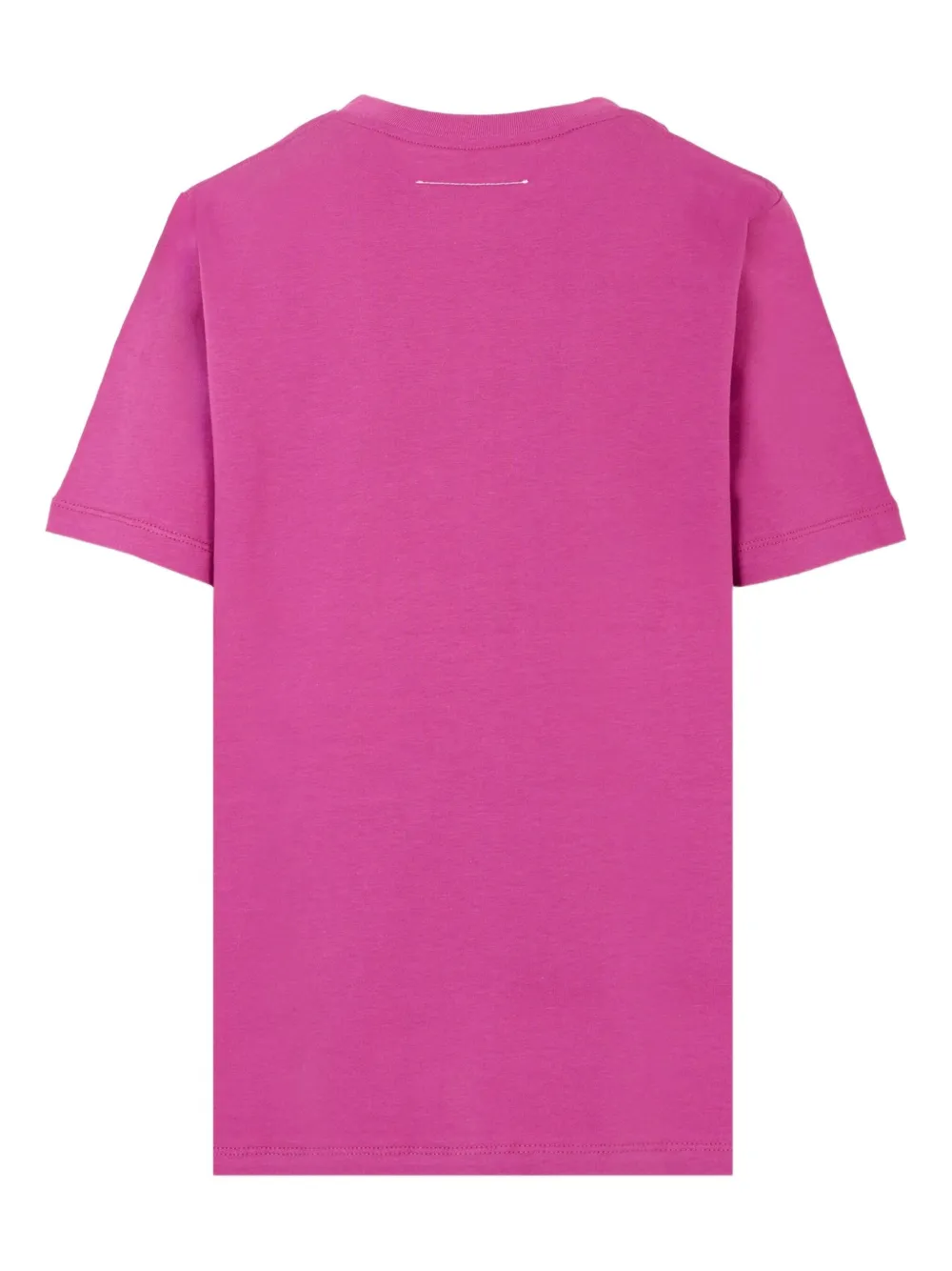 MM6 Maison Margiela Kids number-print T-shirt Roze
