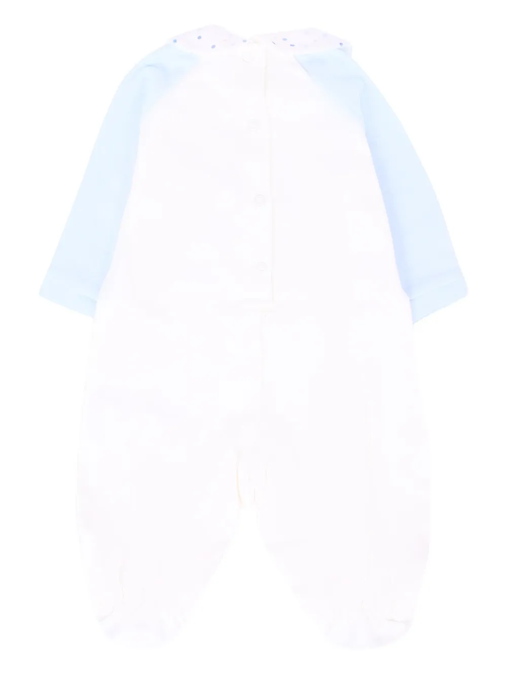 Monnalisa Rainbow Teddy babygrow set Wit