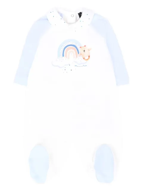 Monnalisa Rainbow Teddy babygrow set