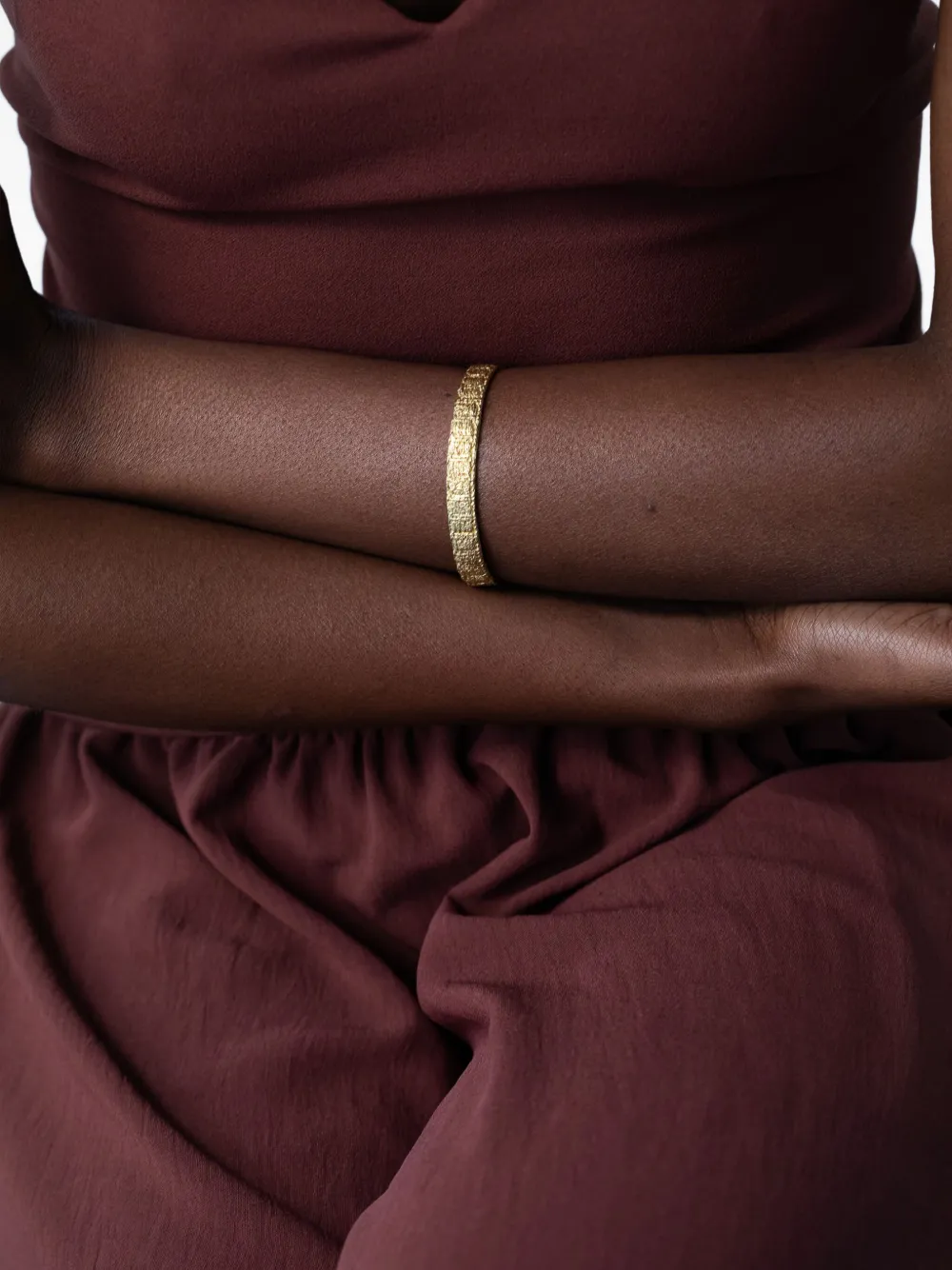  Ysso Labyrinth Bangle Bracelet - Gold 