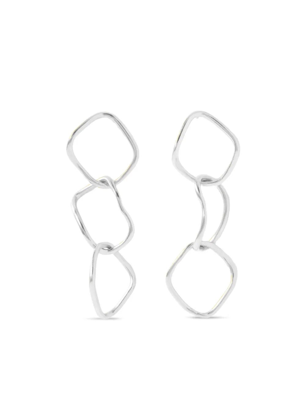 YSSO Chain ピアス - シルバートーン YSSO Chain ピアス - シルバートーン
