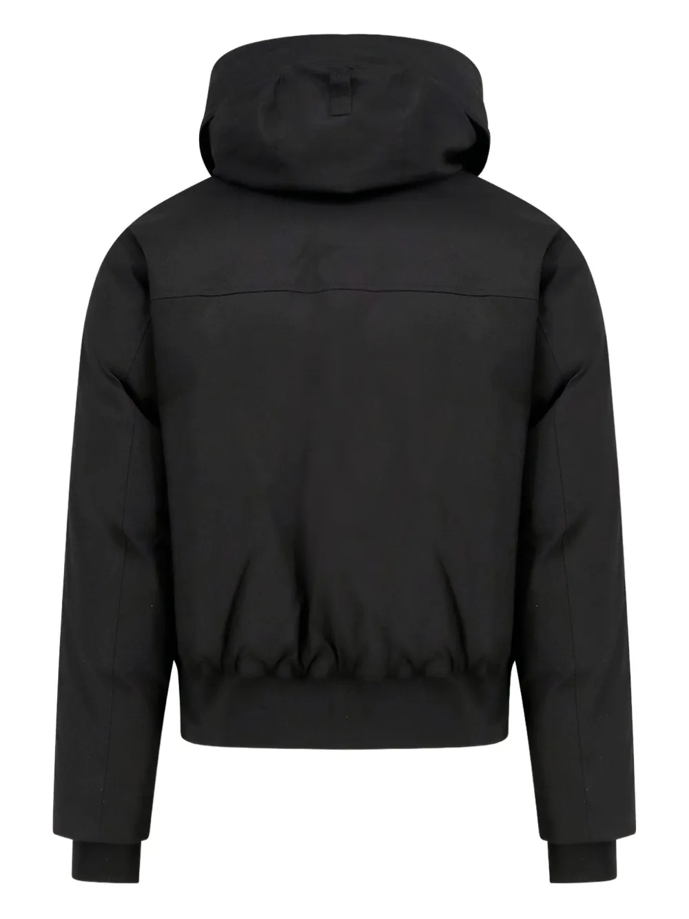 DSQUARED2 hooded bomber jacket Zwart