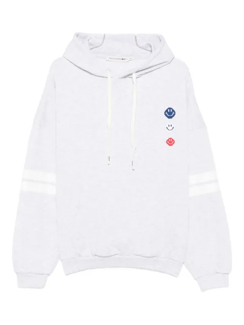 Joshua Sanders smiley-face stripe-detail hoodie