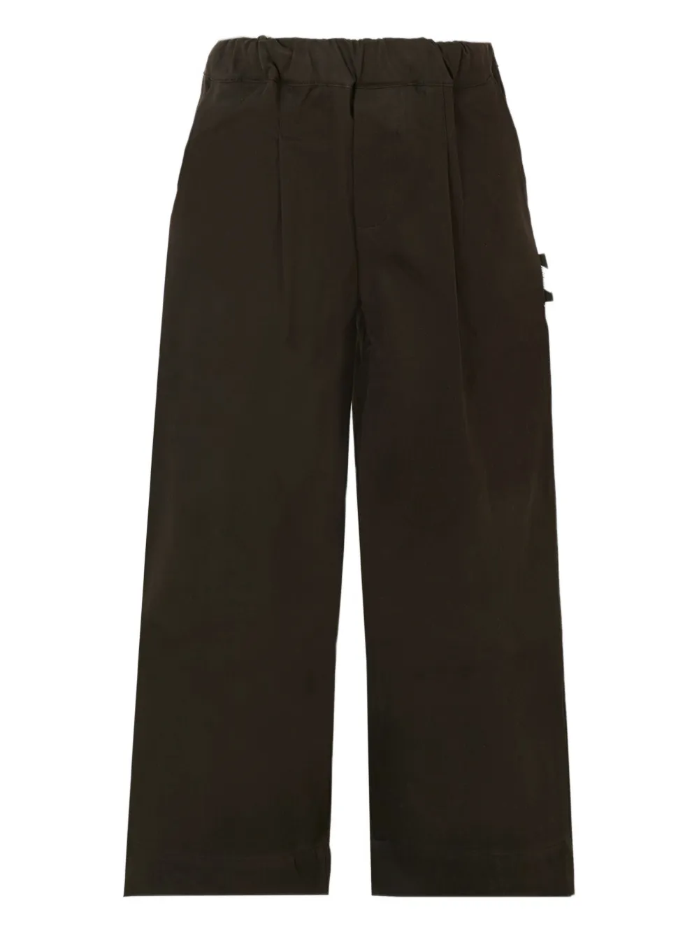 MSGM Kids pleated trousers Zwart