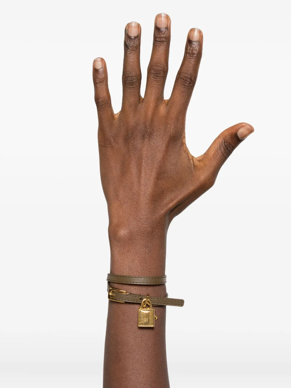 TOM FORD Leren armband - Goud