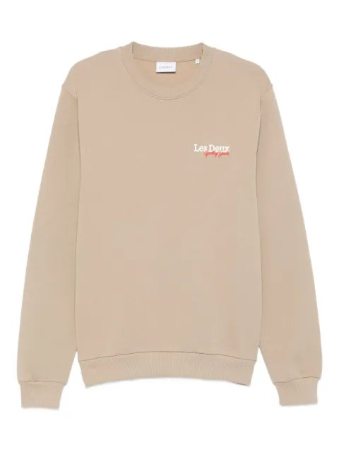 Les Deux Racing organic-cotton sweatshirt