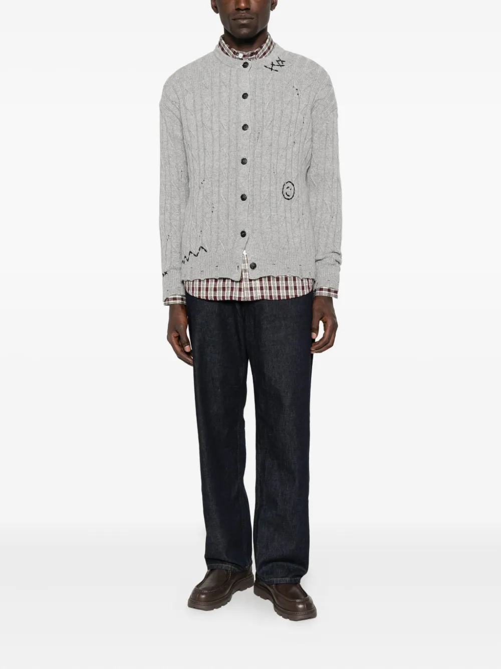 Joshua Sanders cable-knit cardigan | Cardigans | Image 2