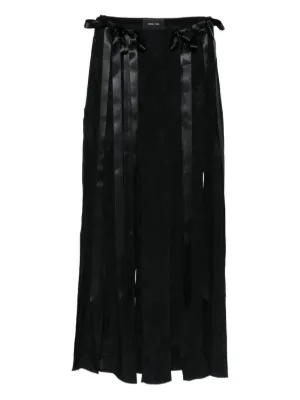 【Makoto さま専用】Simone Rocha 黒 フリル ロングスカート Simone Rocha - Frilly Tiered Midi Skirt