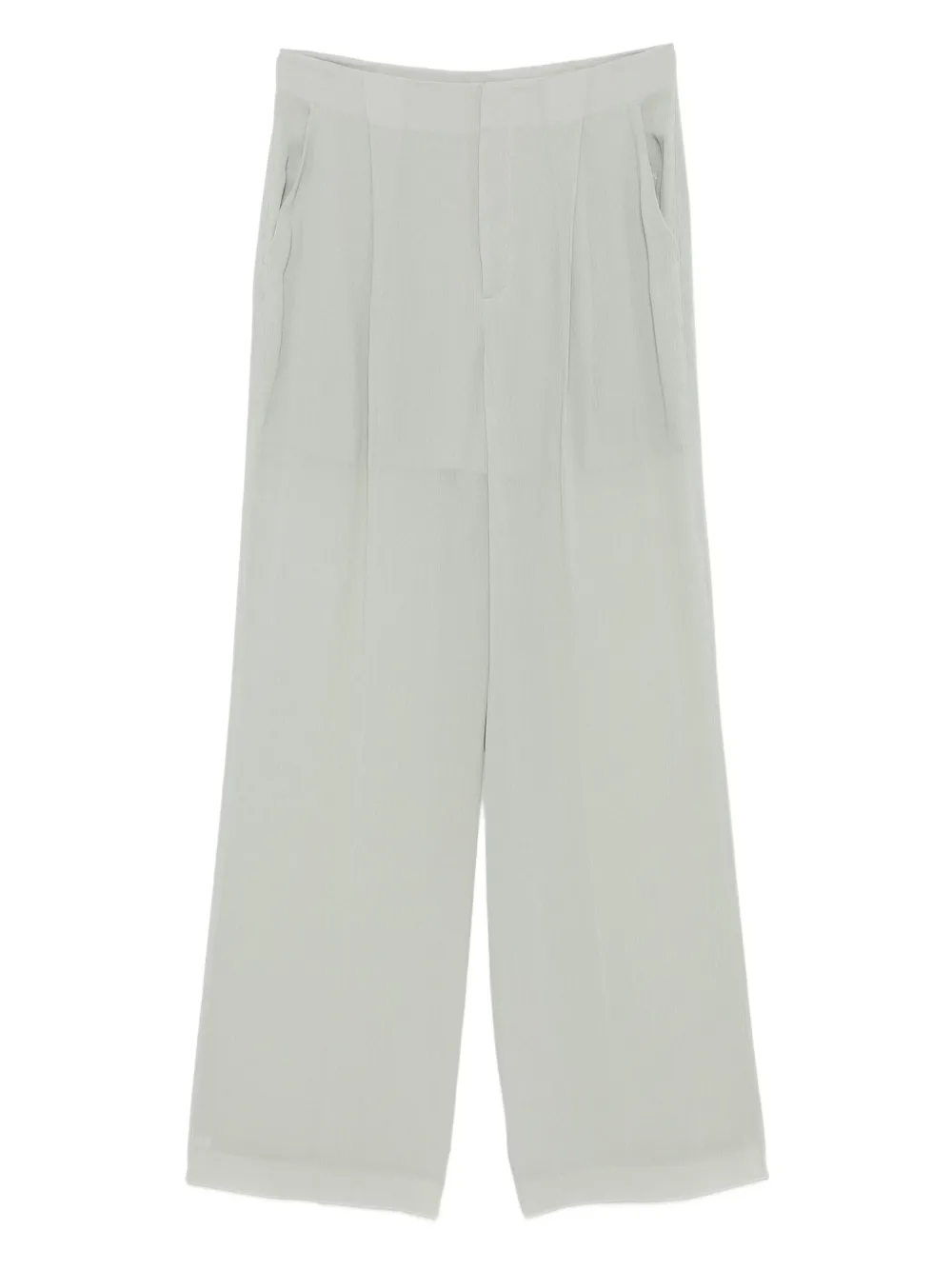 Alberta Ferretti pleated-pocket trousers | Grey | Image 1