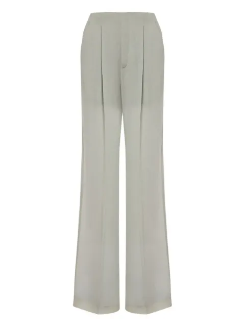 Alberta Ferretti pleated-pocket trousers