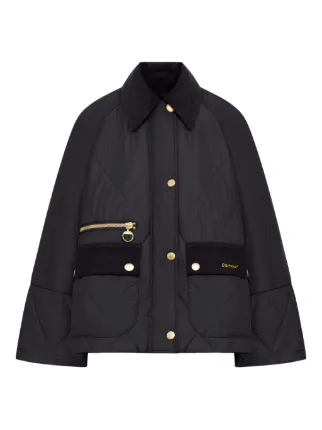 Barbour Martha Jacket | Black | FARFETCH TR