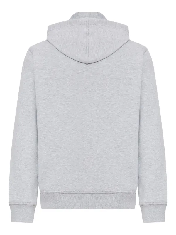 BRUNELLO CUCINELLI☆ジップパーカー☆ 新品同様/国内正規 Brunello Cucinelli ブルネロクチネリ ロゴ刺繍