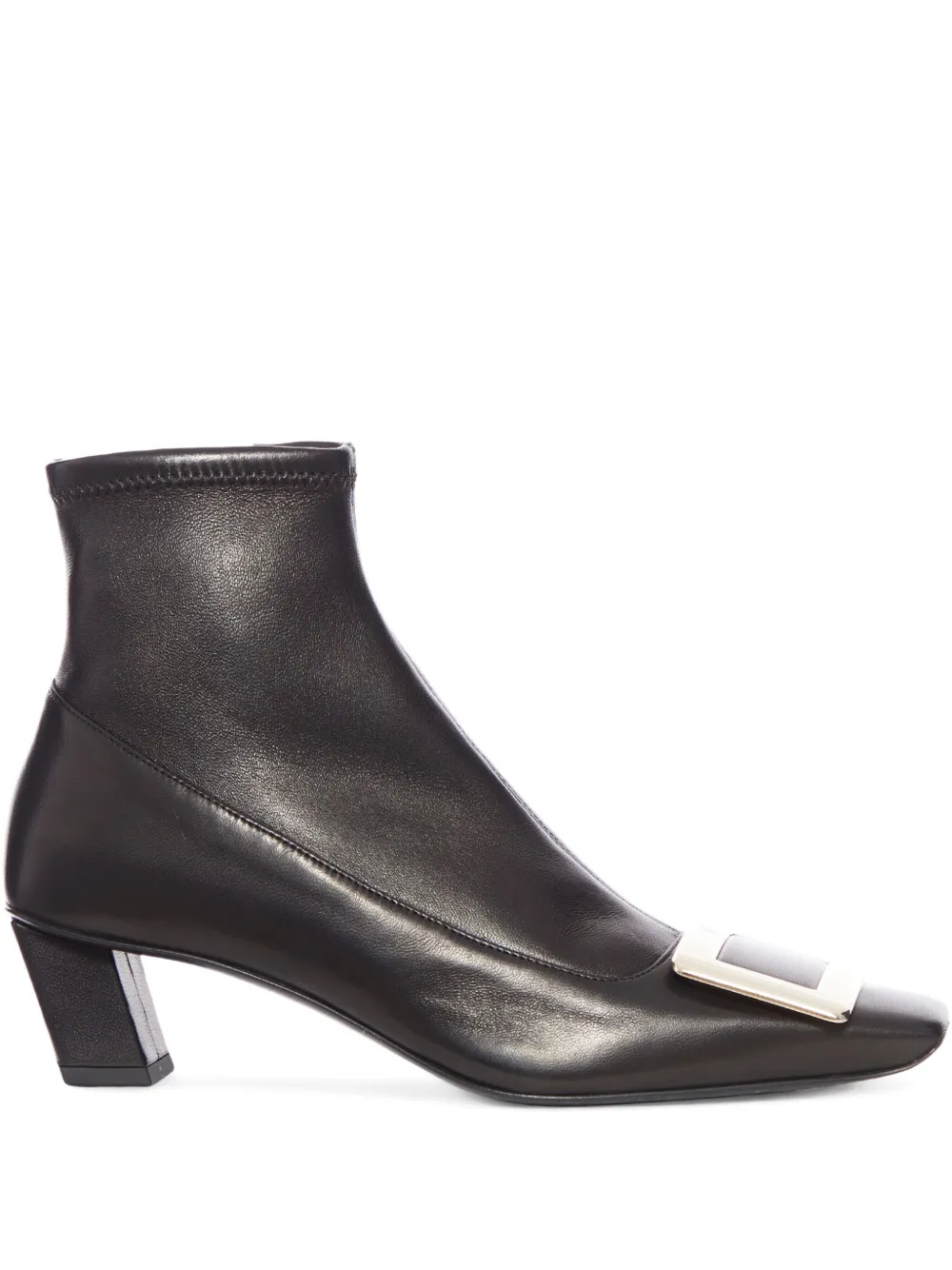 Roger Vivier 45mm buckle-detail ankle boots | Black | Image 1